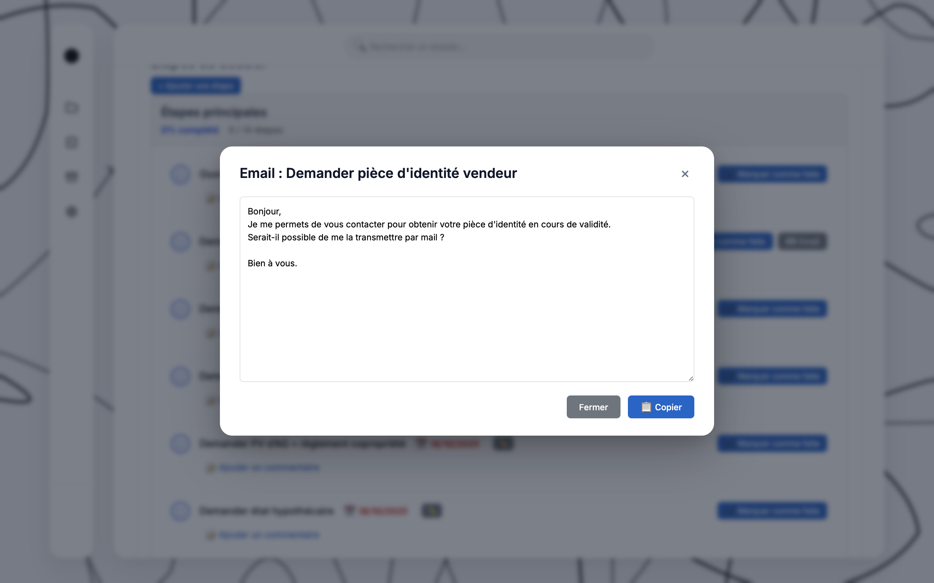 Vue dossiers NotFlow
